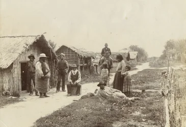 Comprador, Inserir, c.1895 (impressão de gelatina de prata)